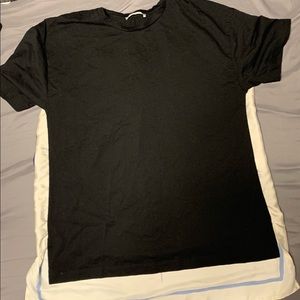 Black oversized tshirt from ZARA.